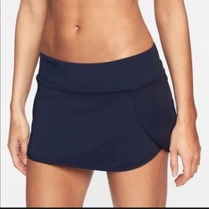 Athleta Kata swim skirt NWT- size L Navy